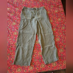 Zara Wide Leg Crop Pants